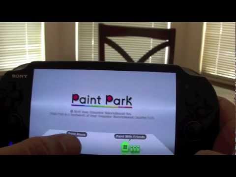 how to paint your ps vita