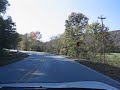 Highway 27 Fall Foilage in Arkansas Ozarks