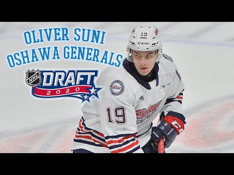 2020 NHL Draft Prospect Profile: Oliver Suni - Oshawa Generals