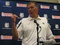 Randy Edsall on Tyler Lorenzen\