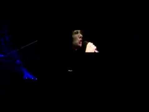 Josh Groban singing, "Not While I'm ...