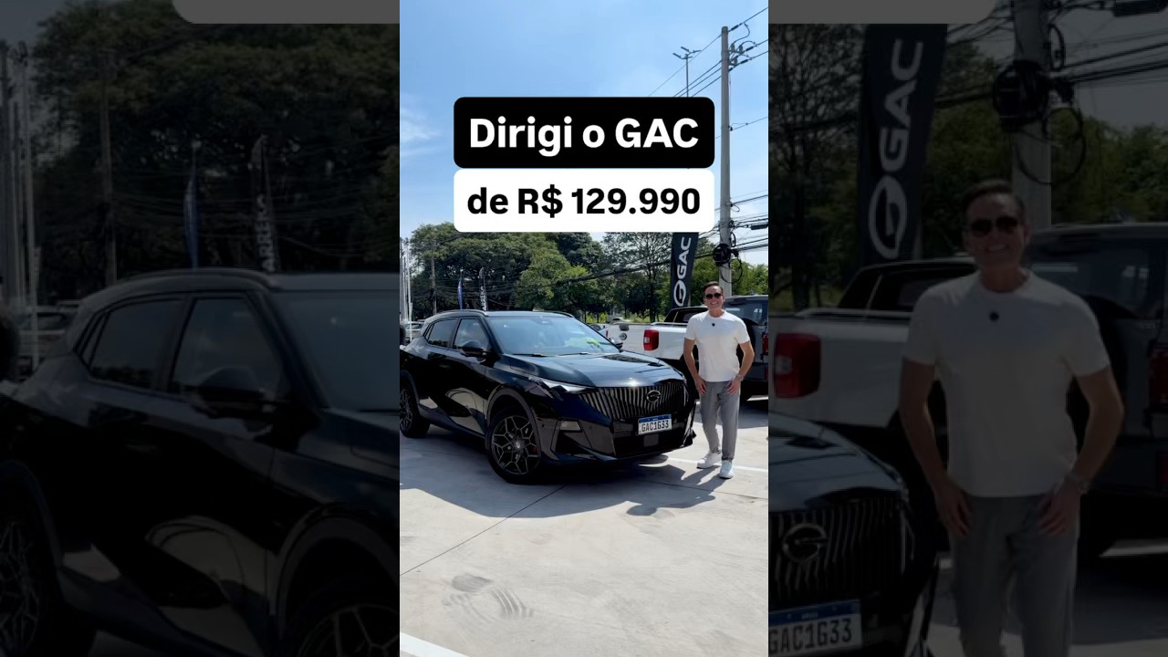 Dirigi o GAC de R$ 129.990