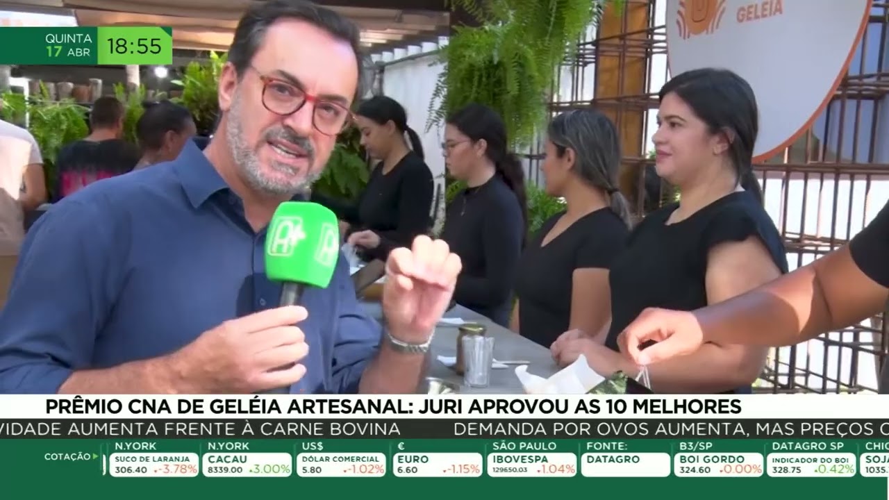 Prêmio CNA de geléia artesanal: juri aprovou as 10 melhores