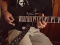 A friend of mine playing in the presence of enemies by dream theater.