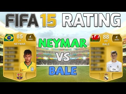 FIFA 15 Rating - NEYMAR vs BALE - Fifa 15 Player Rating Predictions