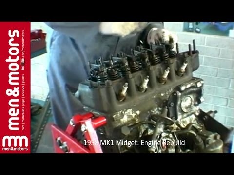 how to rebuild mg midget engine