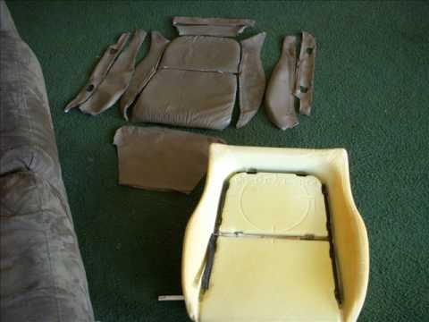 how to recover bucket seats