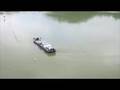 Crash stop with cruise ship manned model at Port Revel