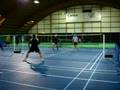 Racketlon Eindhoven 2008 Doppel Frenkel Grau Badminton II