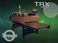 TRX and TRXi touch screen t-shirt dryer features