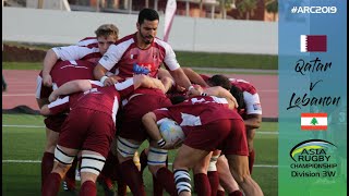 Asia Rugby Championship Div 3 west Qatar vs Lebanon Live