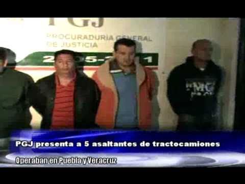 Detienen a ladrones de camiones