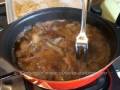 lapin au cidre doux et sa sauce aux pomme