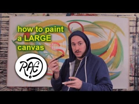 how to paint on a canvas