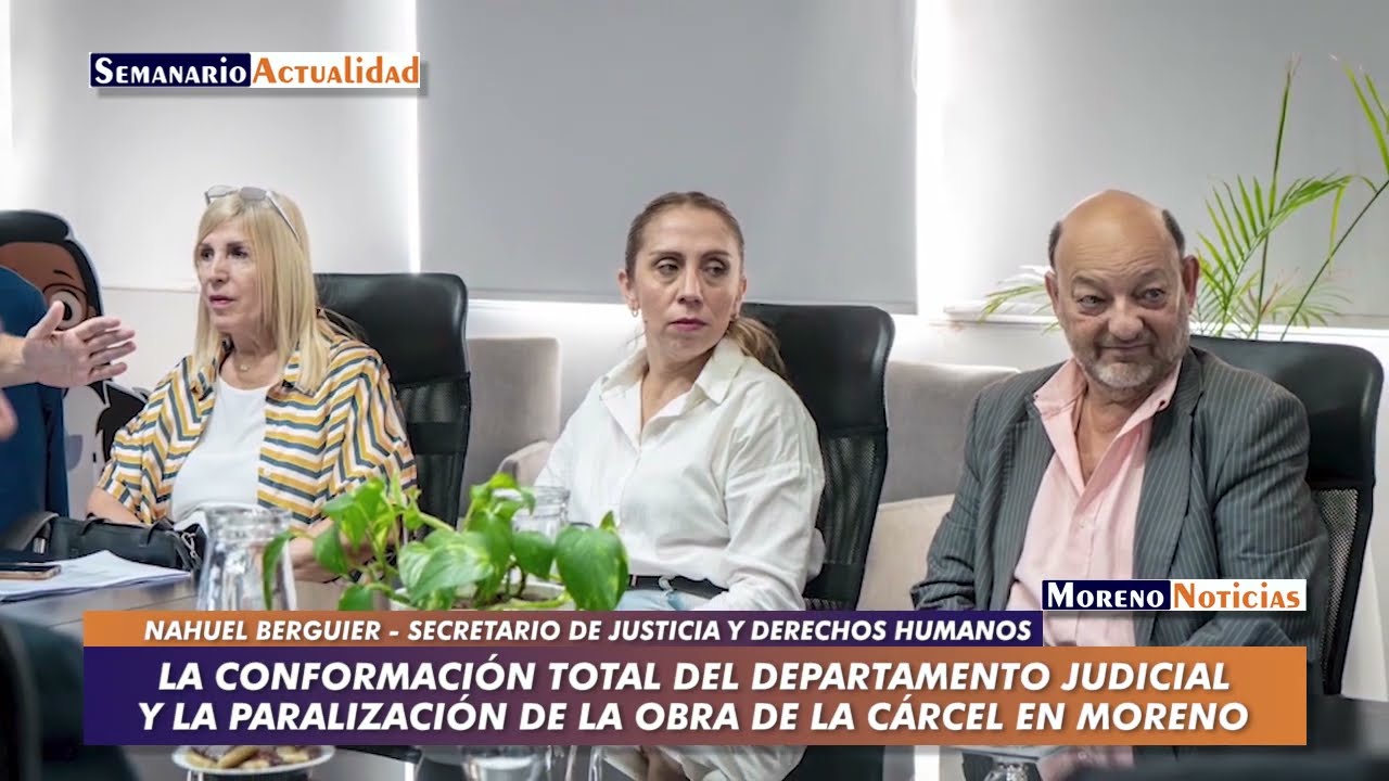La conformación total del Departamento Judicial y la paralización de la ...