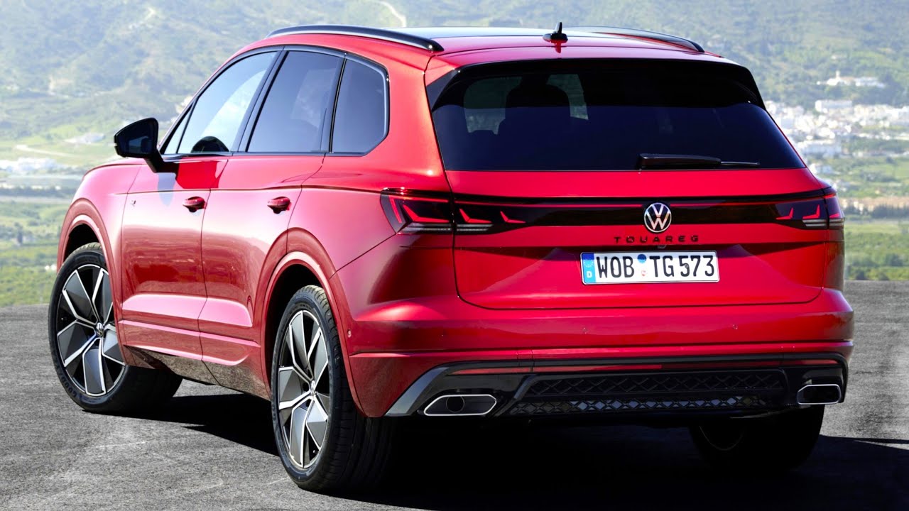 New 2024 Volkswagen Touareg eHybrid Crossover SUV Facelift Off Road