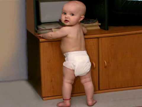 how to help baby walk