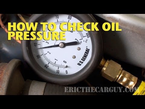 how to read oil pressure gauge