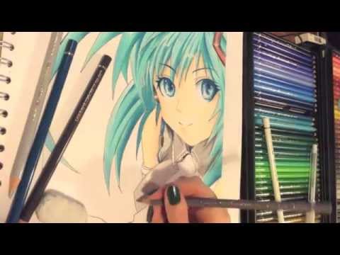how to draw hatsune miku