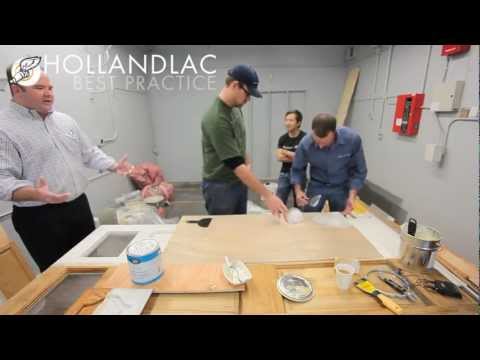 how to re gloss a door