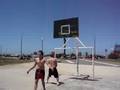 basket en la costa, plaza españa