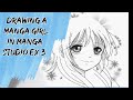 Drawing Manga Girl-Manga studio Ex 3.0