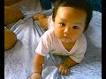 Baby thalia learns how to crawl