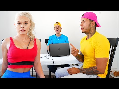 Lie Detector Test On Girlfriend... IS SHE REALLY A GOLD DIGGER????