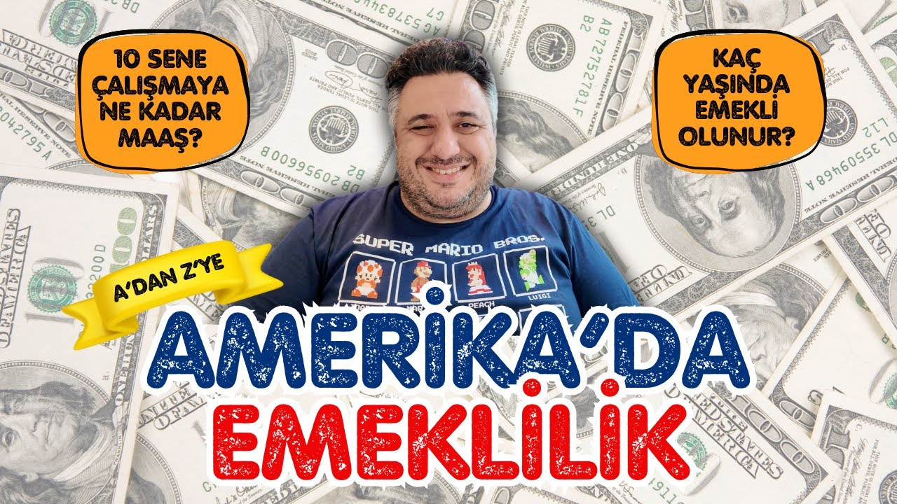 Amerika'da Emeklilik: 10 Yılda Emekliliğe Hak Kazan! (Social Security Retirement in US)
