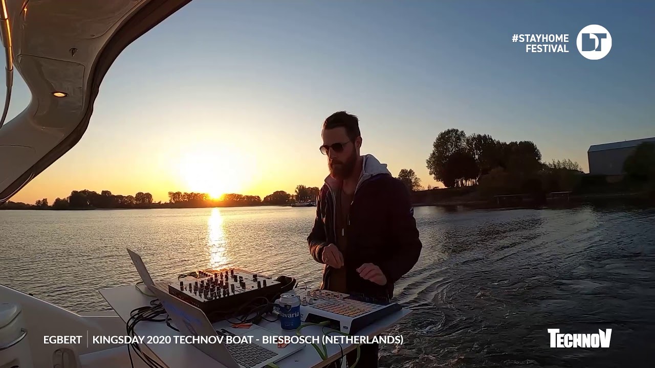 Egbert - Live @ Kingsday 2020 TechnoV Boat