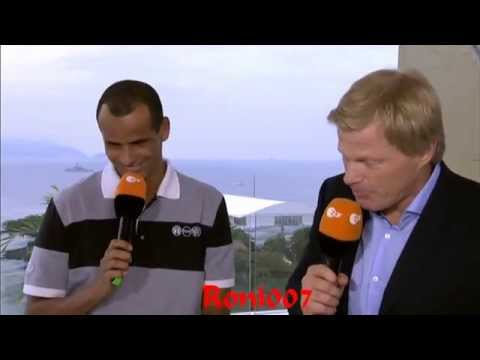WM 2014 :Oliver Kahn trifft auf Rivaldo WM Finale 2002 - (Brasilien vs.Deutschland 1:7 )