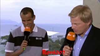 Rivaldo trifft 2014 auf Oliver Kahn