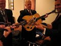 Doyle and the boys warming up back stage opry house for the 2006 IBMA Awards show