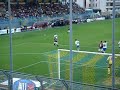 frosinone - bologna 0-0 27/10/2007 ultras bolognesi in trasferta in ciociaria.
undicesima giornata del campionato di serie b 2007/08.
frosinone-bologna 0-0

frosinone (4-4-2)
sicignano; ischia, pagani, bocchetti s., bocchetti a.; lodi, pecchia (12' st d'antoni), amerini (25' st scarlato), cariello; evacuo, martini (1' st dedic).
a disp.: chiodini, prosperi, fialdini, troianello.
all.: alberto cavasin

bologna (4-3-1-2)
antonioli; daino, terzi, castellini, bonetto; confalone, carrus, amoroso (1' st della rocca); bombardini; fava (16' st adailton), marazzina (42' st danilevicius).
a disp.: colombo, moras, costa, di gennaro.
all.: daniele arrigoni

arbitro: sig. romeo di verona
assistenti: rossomando, strocchia
quarto uomo: citro

note. recupero: 0' pt, 3' st. espulso: marazzina (bo, 44' st). ammoniti: ischia (fr, 33' pt), bocchetti a. (fr, 7' st), carrus (bo), d'antoni (fr, 13' st), lodi (fr, 24' st), marazzina (bo, 43' st).

tags: calcio soccer football esultanza gol rigore sbagliato coreografia tifo mob mob ultras ultr� brigate giallobl� bg urb forever ultras radio bruno forum rossobl� mods bologna 82 1982 felsinei nuove leve formazione la formazione del bfc detta dal mitico speaker jorge de carvalho bologna serieb calcio gol marazzina marazzina-gol marazzina salutate la capolista serie calcio ultras cori bologna-mantova 3 a ovooo w le rane modena merda derby mantovani mantua curva tifosi scontri striscione cori inno serie virgilio virgiliani suzzara zara rebels stadio biancorossi bianco rossi acm ac www.acmantova.it forum rosik rosikate tutti a casa bfc 1909 1-0 0-1 esodo 8000 7000 bolognesi scontri ultras curva cisa curva te teletubbies lori dino fava gol favagol favagoal derby emilia romagna curva mare stadio manuzzi supporter mob piadina cesenati bolognesi weiss schwarz brigaden felsinei patria nostra ???? ????? ???