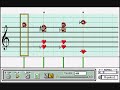 Chrono Trigger: The Trial in Mario Paint Composer