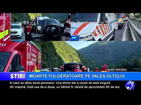 Accident grav pe Valea Oltului