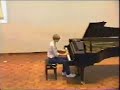 Derrick Hemmer Piano Sonate in C part 2 Mozart