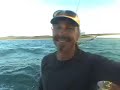 Whale action and going across Watumba bar