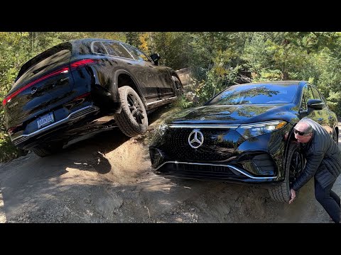 NEW 2023 EQS SUV Extreme OFF-ROAD! Taking Full Electric GLS OFF-ROAD!