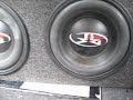 2 Rockford Fosgate HX2 10s (Make Em Say Woo)