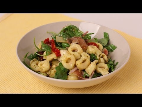 Tortellini - To get this complete recipe with instructions and measurements, check out my website: http://www.LauraintheKitchen.com Official Facebook Page: http://www.fac...