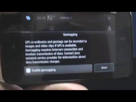 how to use front camera in nokia n900