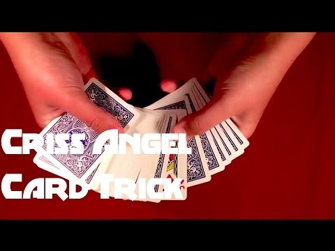 One of Criss Angel's Best Card Tricks REVEALED!!