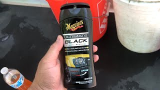 Meguiar’s Ultimate Black Plastic Restorer Review