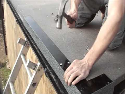 How to Build a Shed Flat Roof