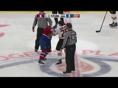 Ethan Rowland vs Jalen Luypen Sep 22, 2019