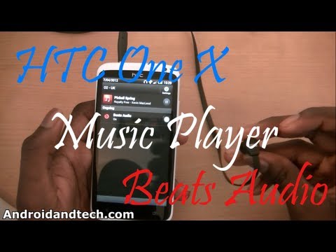 how to turn beats on htc one x