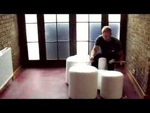 Polystyrene Drum kit 2