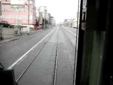 嵐電・併用軌道　西大路三条～山ノ内