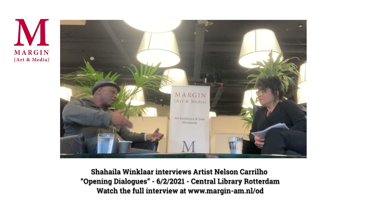 Shortclip - interview Nelson Carrilho by Shahaila Winklaar - Margin Art & Media - Opening Dialogues